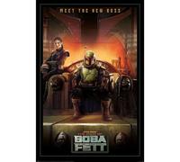 Star Wars Meet The New Boss Poster In True Black True Black One Size