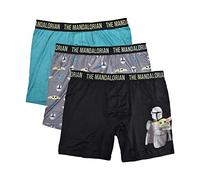 Star Wars Men's 3-Pack Comfort Boxer Brief, Black, M