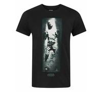 Star Wars Mens Black Han Solo Short Sleeved T-Shirt - Small