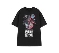 Star Wars Mens Black Short Sleeved T-Shirt | Graphic Tee with Come to The Dark Side Design | Darth Vader Luke Skywalker Movie Merchandise | Sci-Fi Apparel for Men & Fans of The Galactic Empire