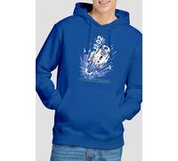 Star Wars Men's Blast Off-R2D2 Hoodie Royal | Size: Small Star Wars Royal S