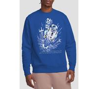 Star Wars Men's Blast Off-R2D2 Sweatshirt Royal | Size: Large Star Wars Royal L