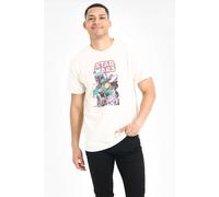Star Wars Men's Boba Fett Firing Line T-Shirt Natural | Size: Large Star Wars Natural L