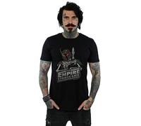 Star Wars Men's Boba Fett Skeleton T-Shirt Black Medium