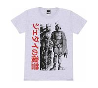 Star Wars Men's Bounty Hunters Heather T-Shirt in Grey | Size: 2XL Star Wars Grey 2XL