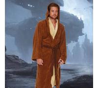 Star Wars Men's Brown Jedi Bathrobe