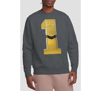 Star Wars Men's C3PO 1 Sweatshirt in Charcoal | Size: Medium Star Wars Charcoal M