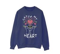 Star Wars Men's Catch My Heart Sweatshirt in Navy | Size: Large Star Wars Navy L
