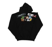 Star Wars Mens Character Logo Hoodie (Black) - Size Large