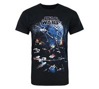 Star Wars Mens Character T-Shirt Universe Black Top L