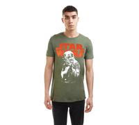 Star Wars Men's Chewie Crossbow Cotton T-Shirt Green | Size: Large Star Wars Green L