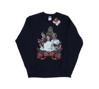 Star Wars Mens Christmas Carols Sweatshirt (Navy Blue) - Size Medium
