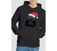 Star Wars Men's Christmas Darth Vader Santa Hoodie Black | Size: Small Star Wars Black S