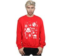 (XXL, Red) Star Wars Mens Christmas Decorations Sweatshirt