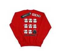 (XXL, Red) Star Wars Mens Christmas Humbug Sweatshirt