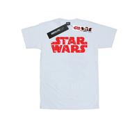 Christmas Logo T-Shirt Star Wars White XXXL