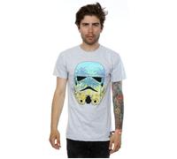 Star Wars Men's Command Stormtrooper Hawaiian Heather T-Shirt in Grey | Size: XL Star Wars Grey XL