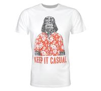 Star Wars Mens Darth Vader Casual T-Shirt NS5548