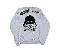 Star Wars Mens Darth Vader Come To The Dark Side Sketch Sweatshirt BI45376