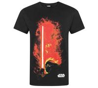 Star Wars Mens Darth Vader Lightsaber T-ShirtM Multicoloured NS4120