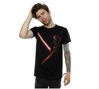 Star Wars Mens Darth Vader Shadow T-Shirt - Black - Black - M
