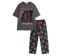 Star Wars Mens Darth Vader Short-Sleeved Long Pyjama Set NS9230