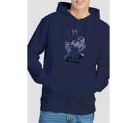 Star Wars Men's Death Star Defenders Hoodie Navy | Size: Large Star Wars Navy L
