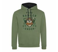 Star Wars Men's Endor Park Ranger Hoodie in Green | Size: Small Star Wars Green S