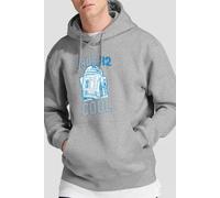 Star Wars Men's Father's Day Dads R2 Cool Hoodie in Light Grey | Size: Medium Star Wars Light Grey M