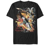 STAR WARS Men's Force Hunter Graphic T-Shirt, Black, XXL