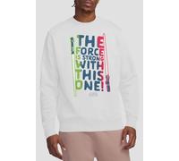 Star Wars Men's Force Is Strong Sweatshirt White | Size: Large Star Wars White L