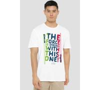 Star Wars Men's Force Is Strong T-Shirt White | Size: XL Star Wars White XL