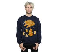 Star Wars Men's Gingerbread Rebels Sweatshirt in Navy | Size: Small Star Wars Navy S