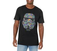 STAR WARS Men's Humid Helmet Graphic T-Shirt, Black, Medium