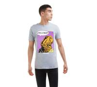 Star Wars Men's It's A Trap Cotton T-Shirt Grey | Size: Medium Star Wars Grey M