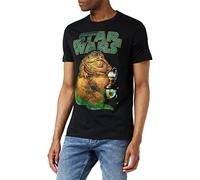 Star Wars Men's Jabba T Shirt, Black (Black Blk), M UK