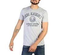 Star Wars Men's Jedi Knight Collegiate T Shirt, Grey (Grey Marl SPO), L UK