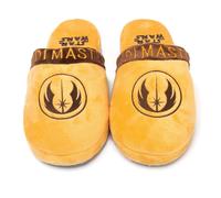 Star Wars Mens Jedi Master Slippers - Brown - 9 UK-10 UK - Brown