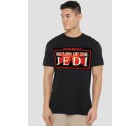 Star Wars Men's Jedi Warp T-Shirt Black | Size: Small Star Wars Black S