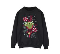 Star Wars Men's Joy To The Galaxy Sweatshirt in Black | Size: 5XL Star Wars Black 5XL