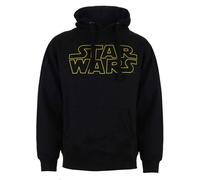 Star Wars Mens Logo Hoodie - Black - Black - XL