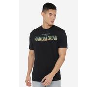 Star Wars Men's Mandalorian Landscape Logo T-Shirt Black | Size: 2XL Star Wars Black 2XL