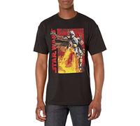 Star Wars mensSTRW2186-10001001My Backpack's Got Jets Graphic T-Shirt T-Shirt - Black - XXXXXL
