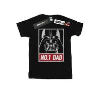 Star Wars Mens Number One Dad T-Shirt - Black - Black - S