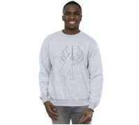 Star Wars Men's Obi-Wan Kenobi Jedi Master Balance Sweatshirt in Grey | Size: Large Star Wars Grey L