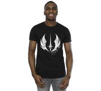 Star Wars Men's Obi-Wan Kenobi Order Fractured T-Shirt in Black | Size: 3XL Star Wars Black 3XL