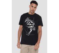 Star Wars Men's Obiwan Kenobi Kenobi Vader Eye T-Shirt Black | Size: Medium Star Wars Black M