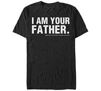 Star Wars Men's Officially Licensed Tees for Dad Shirt, Black, XL