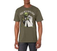 Star Wars Men's Officially Licensed Tees Shirt, Green//Green Dad, 3XL