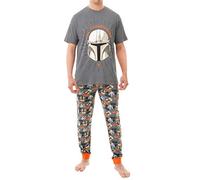 Star Wars Mens Pyjamas The Mandalorian Multicoloured Medium
